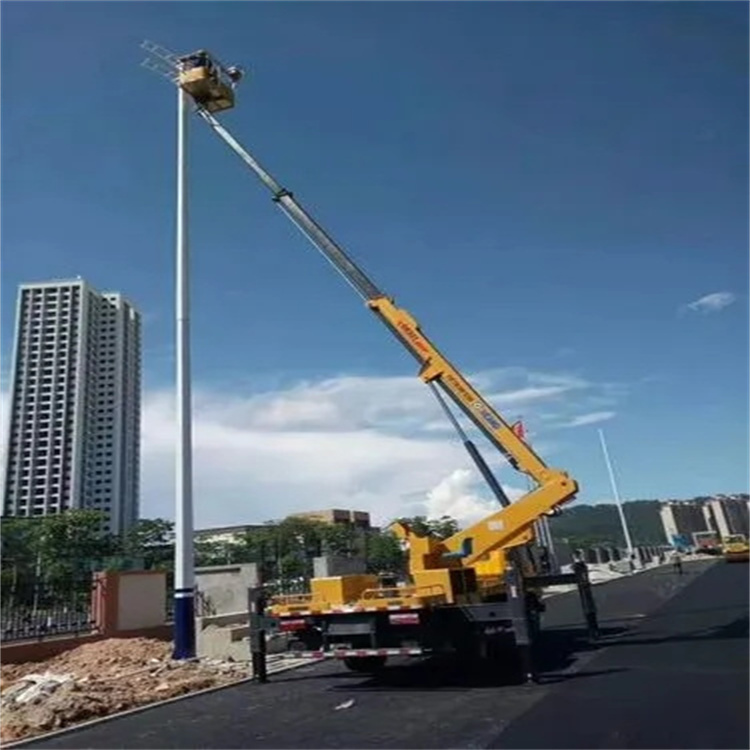 遵化维修路灯的曲臂升降车出租